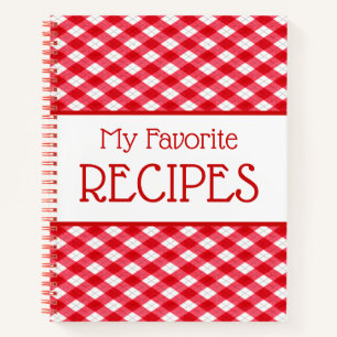 My Favorite Recipes Notebook
