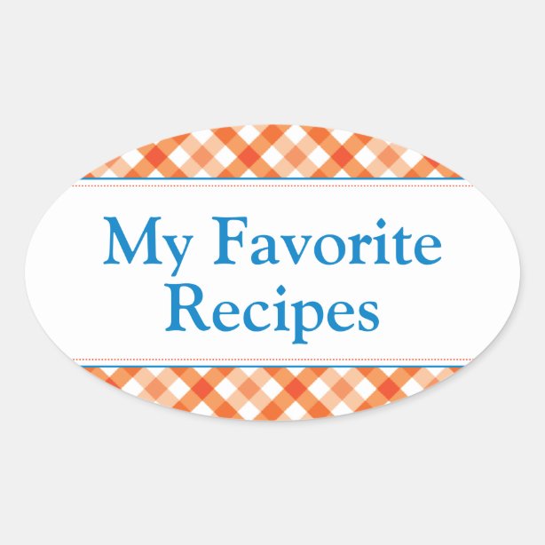 Recipe Stickers - 100% Satisfaction Guaranteed | Zazzle