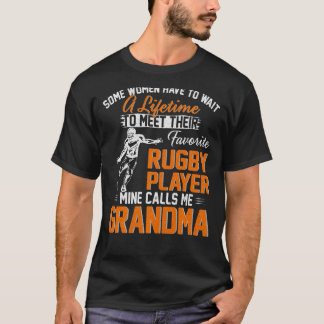My Favorite Rugby Player Calls Me Grandma For Nan T-Shirt