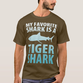 My Favorite Shark is a Tiger Shark Ocean T-Shirt