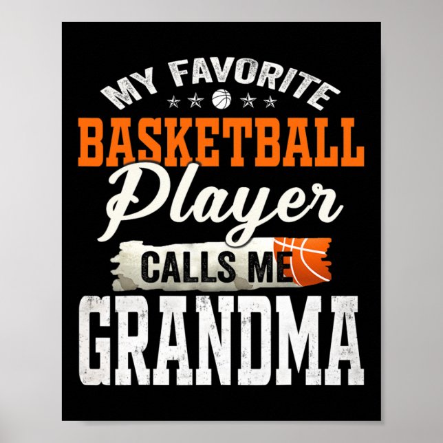 My Favorite Sketll Player Calls Me Grandma 1  Poster (Front)