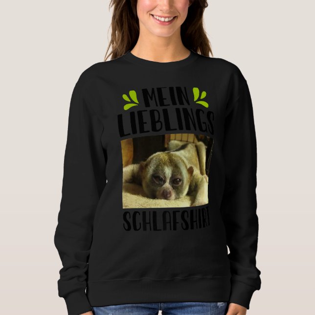 My Favorite Sleep  Sleeping Sloth Sweatshirt (Front)