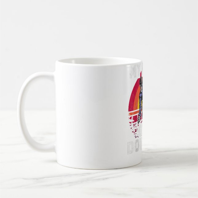 My Favorite Snowboarding Buddies Call Me Sister Vi Coffee Mug (Left)