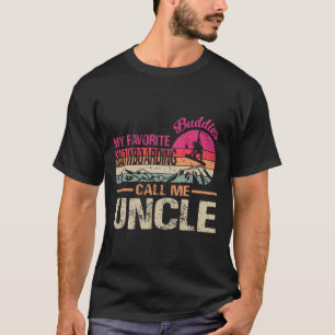 My Favorite Snowboarding Buddies Call Me Uncle Vin T-Shirt
