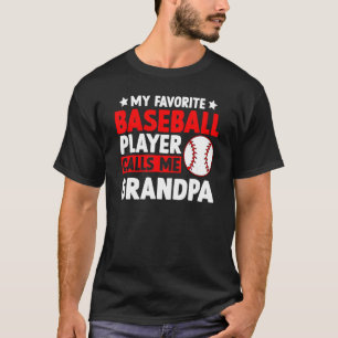 My Favorite Soccer Player Calls Me Dad Fathers Day T-Shirt