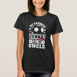 My Favorite Soccer Player Calls Me Uncle Sport Mat T-Shirt