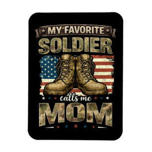 My favorite soldier calls me mom magnet