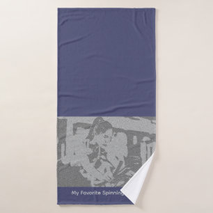 My Favorite Spinning Coach Bath Towel