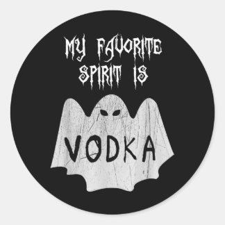 My Favorite Spirit is Classic Round Sticker