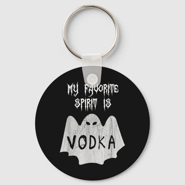 My Favorite Spirit is Keychain (Front)