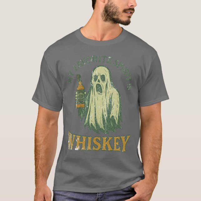 My Favorite Spirit is Whiskey T-Shirt (Front)