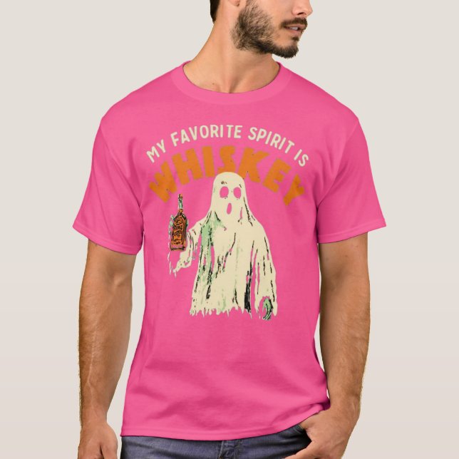 My Favorite Spirit is Whiskey T-Shirt (Front)