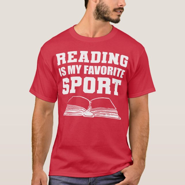 My Favorite Sport Novelist Gift retro T-Shirt (Front)