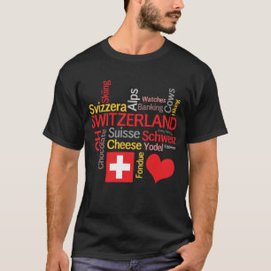 My Favorite Swiss Things Funny T-Shirt