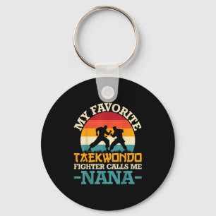 My Favorite Taekwondo Fighter Calls Me Nana - Mart Keychain