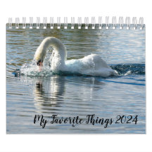 My Favorite Things Calendar 2024