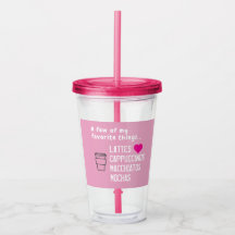 My Favorite Things Iced Coffee Pink