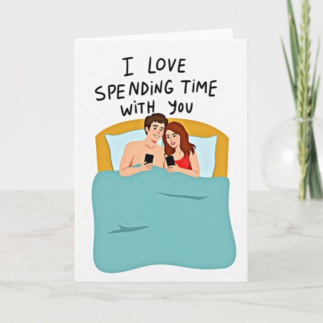 My Favorite Time With You Card (Front)
