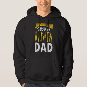 My Favorite Veteran Is My Dad Construction Worker Hoodie