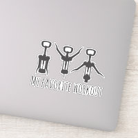 My Favorite Work Out Wine Tumbler Funny
