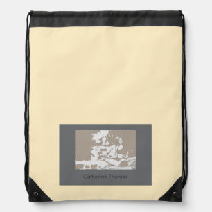 My Favorite Yoga Teacher Drawstring Bag