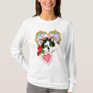 My Feline Valentine Fairy Cat Long Sleeve T-Shirt