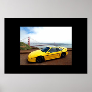 My Fiero GT at the Gate Poster