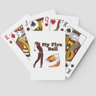 My Fire Ball – Unleash the Power of Golf! Poker Cards