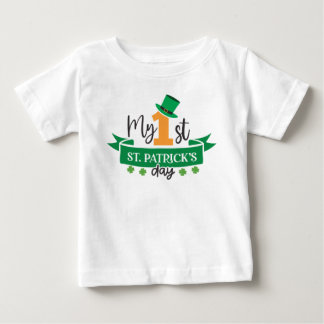 My First 1st Patrick's Day Saint Patrick's Day Baby T-Shirt