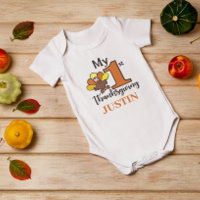My First 1st Thanksgiving Personalized