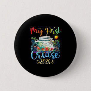My First 2026 Cruise Trip Kids Vacation Matching F Button