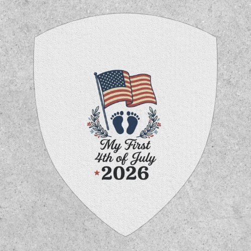 My First 4th of July 2026 Baby Vintage Patriotic S Patch