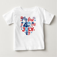 My First 4th of July Baby | Cute Patriotic