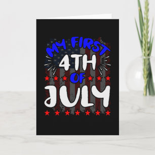 My first 4th of July Card