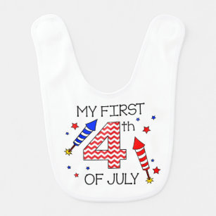 4th of july bibs