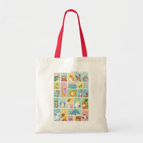 My First Alphabet ABC Animals Tote Bag