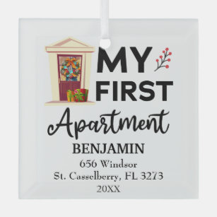 Personalized New Apartment Ornament 2023 - First Christmas In New Home  Ornament 2023, Apartmentwarming Gifts, House Warming Gifts New Home - Our  1st Apartment - Free Customization 