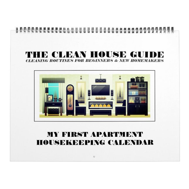 My First Apartment Housekeeping Calendar (Cover)