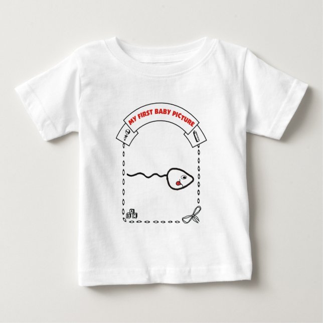 MY FIRST BABY PICTURE BABY T-Shirt (Front)