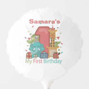 My First Birthday Balloon
