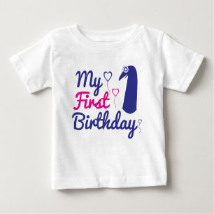 My First Birthday,My 1st Birthday for Boys, Girls Baby T-Shirt