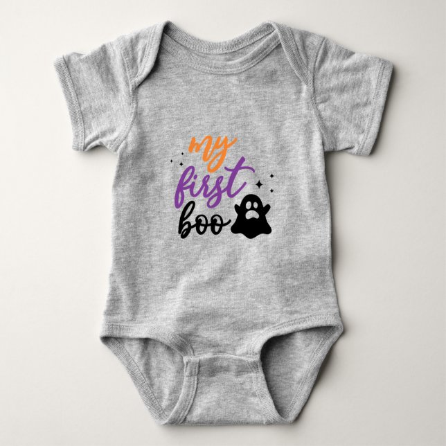 My first boo baby bodysuit (Front)