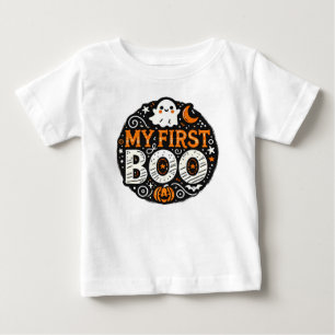 My First Boo Baby Halloween T-Shirt