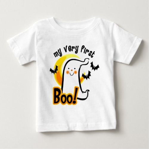My First Boo Baby T_Shirt