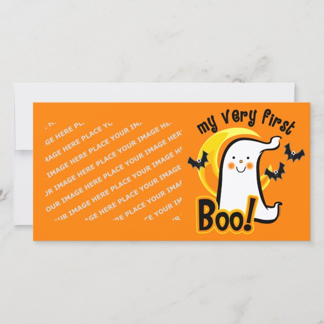 My First Boo Holiday Card (Front)