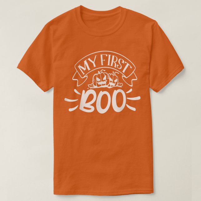 My First Boo  T-Shirt (Design Front)