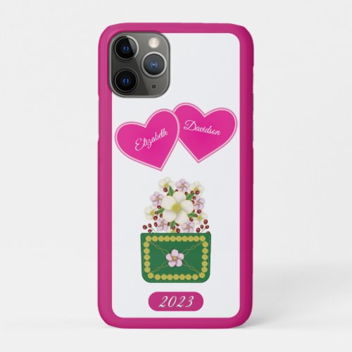 My first bouquet    iPhone 11 pro case