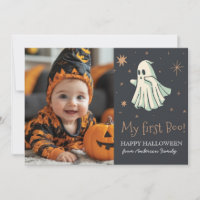 My first bu Ghost baby photo halloween