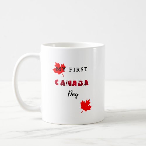 My First Canada Day Mug