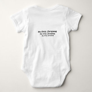 My First Christmas - 3Months Old Baby Bodysuit